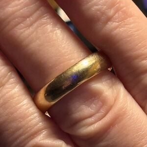 14K YG Comfortfit 5mm Wedding Band